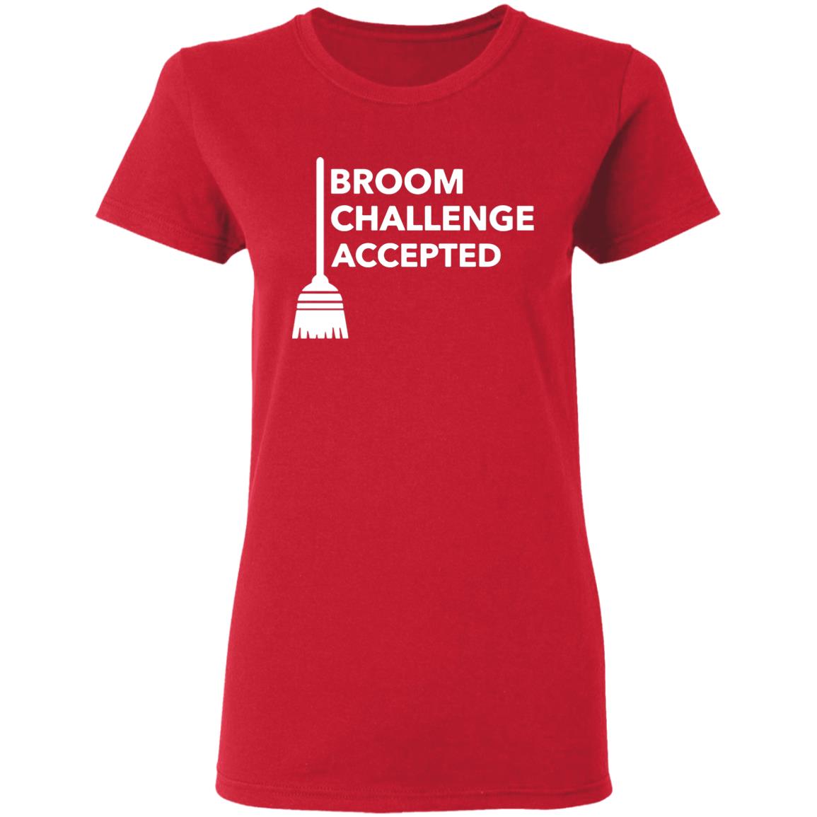 Broom Challenge Accepted Shirt BroomChallenge T-Shirt and this is the Premium Tee Shirtt For a birthday Valentine’s Day Father’s Day Halloween Day. with sayings black clothing plus size - Teechipus