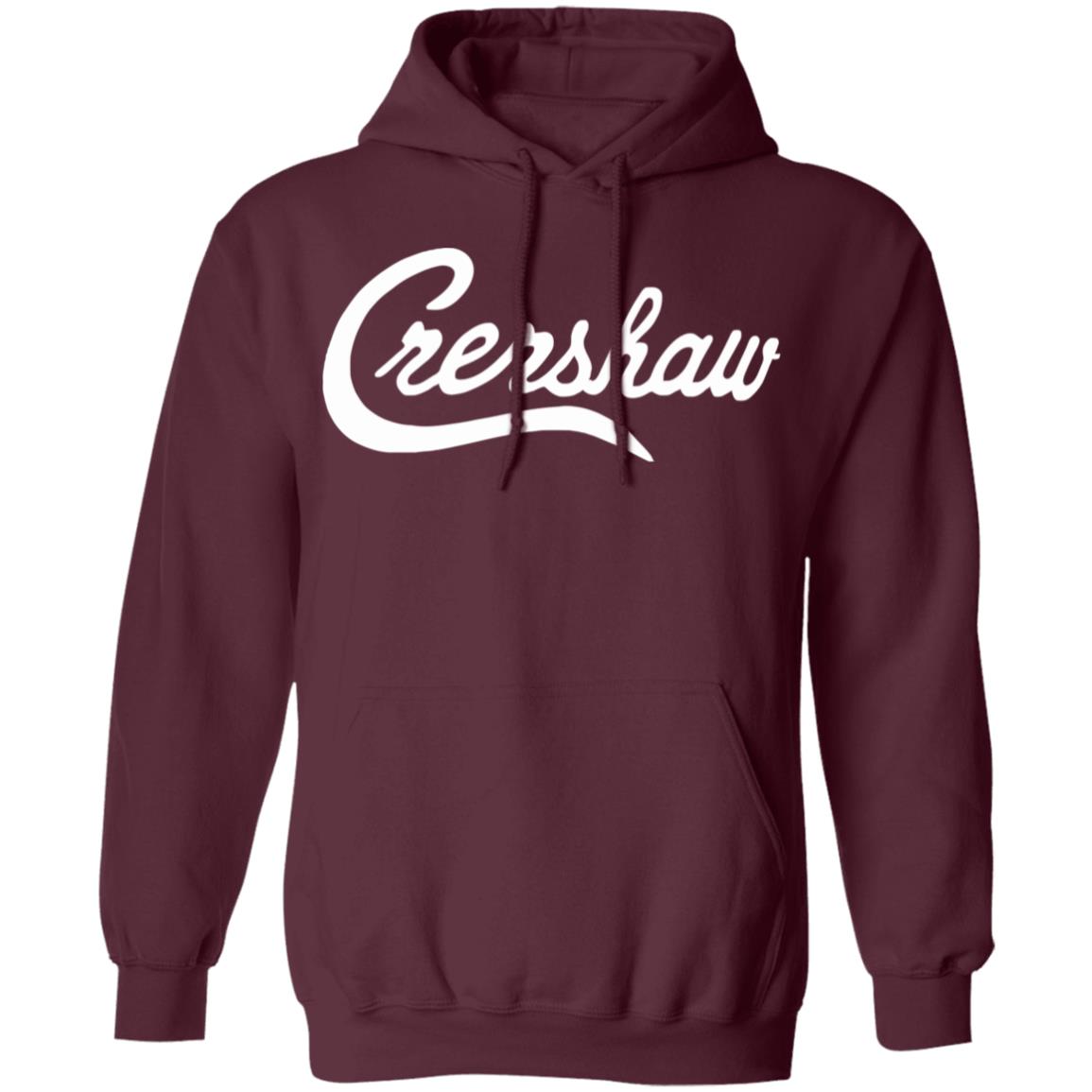 Crenshaw California Los Angeles Gift Pullover Hoodie T Shirt - Teechipus