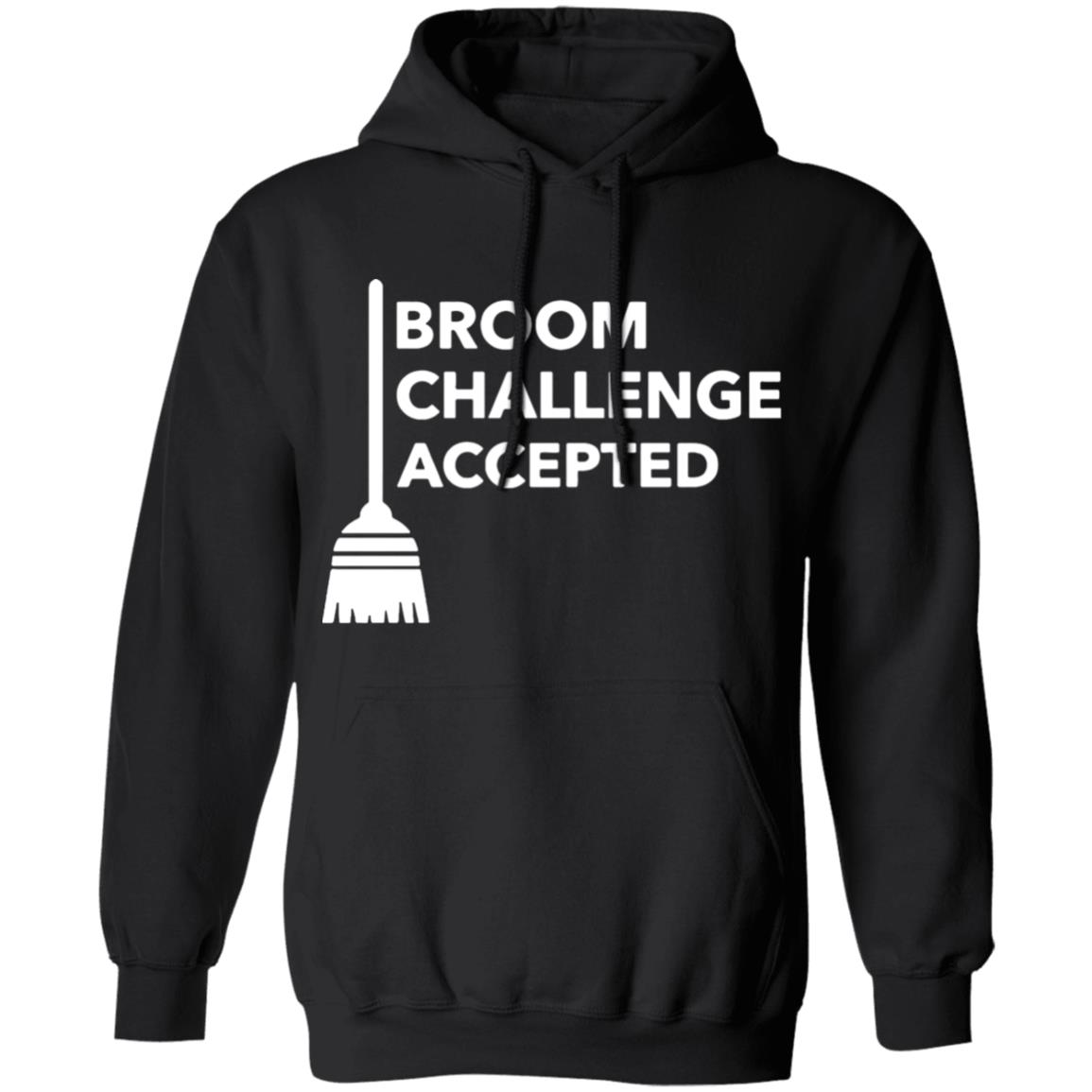 Broom Challenge Accepted Shirt BroomChallenge T-Shirt and this is the Premium Tee Shirtt For a birthday Valentine’s Day Father’s Day Halloween Day. with sayings black clothing plus size - Teechipus