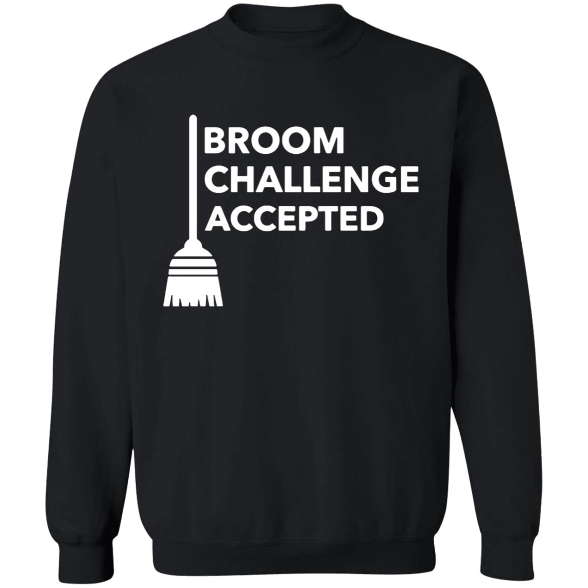 Broom Challenge Accepted Shirt BroomChallenge T-Shirt and this is the Premium Tee Shirtt For a birthday Valentine’s Day Father’s Day Halloween Day. with sayings black clothing plus size - Teechipus
