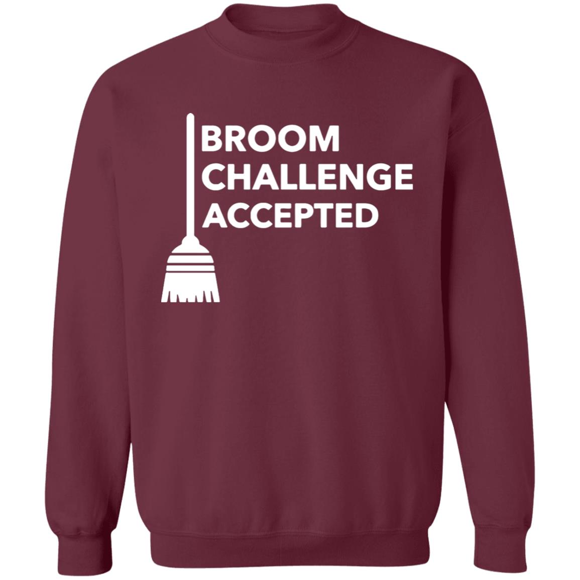 Broom Challenge Accepted Shirt BroomChallenge T-Shirt and this is the Premium Tee Shirtt For a birthday Valentine’s Day Father’s Day Halloween Day. with sayings black clothing plus size - Teechipus