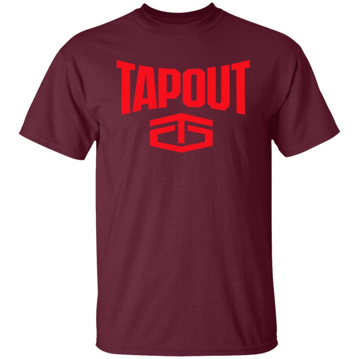 Tapout Black Heather Wrecking Crew Red T-Shirt - Teechipus