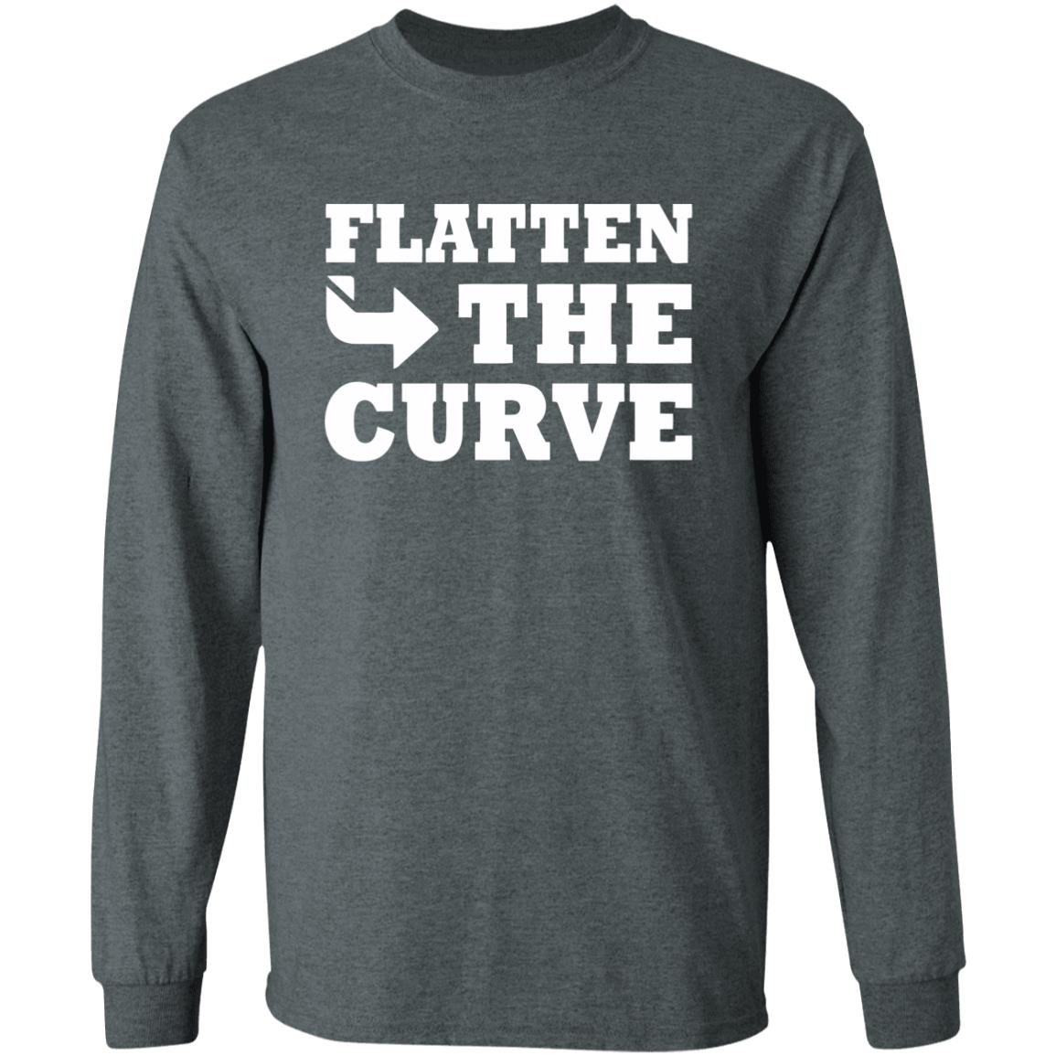 Flatten The Curve T Shirt - Teechipus