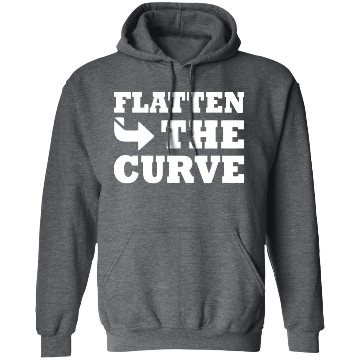 Flatten The Curve T Shirt - Teechipus