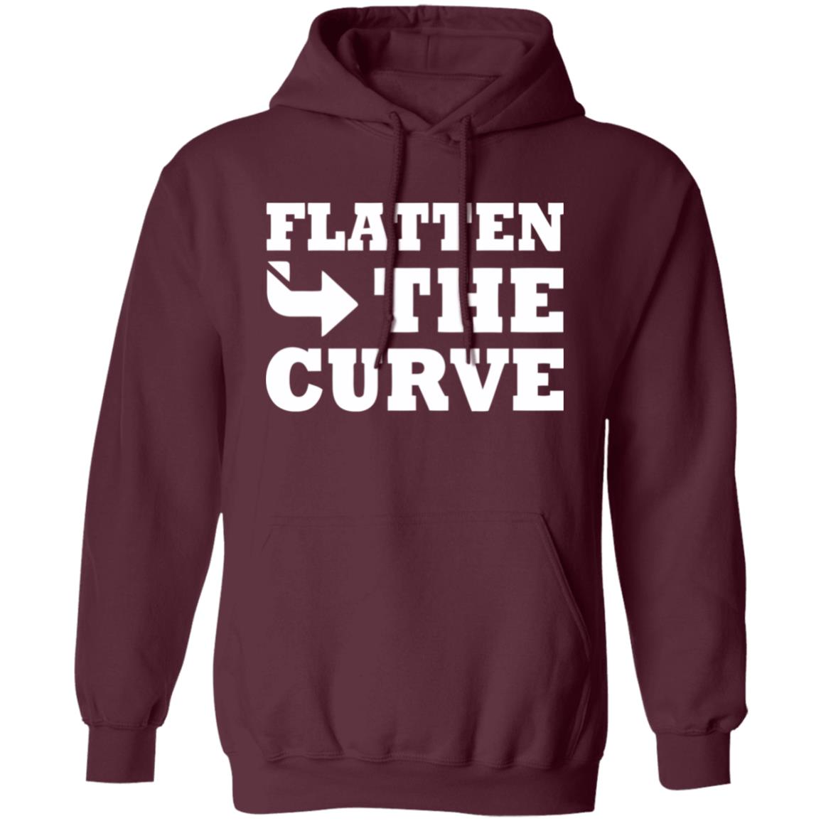 Flatten The Curve T Shirt - Teechipus