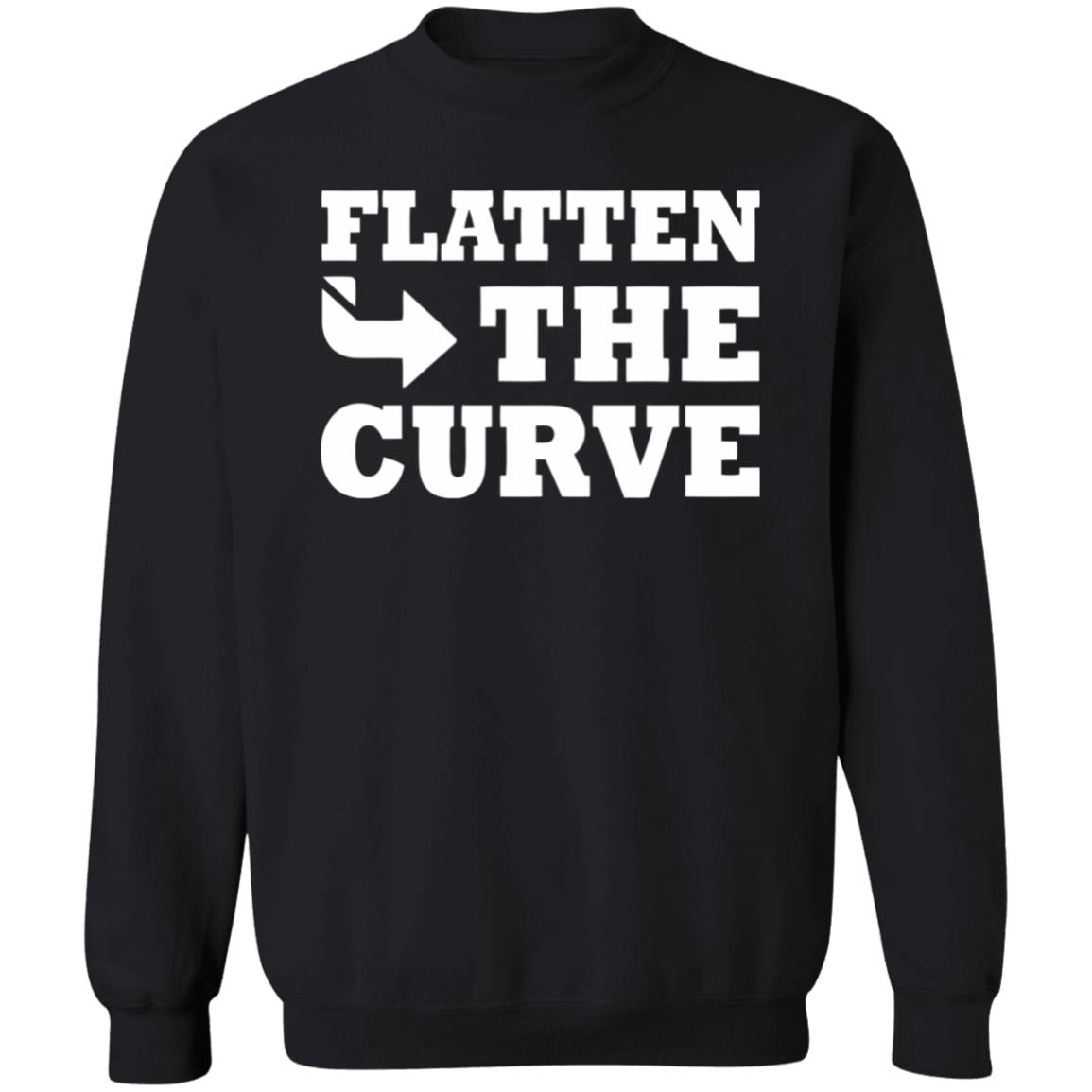 Flatten The Curve T Shirt - Teechipus