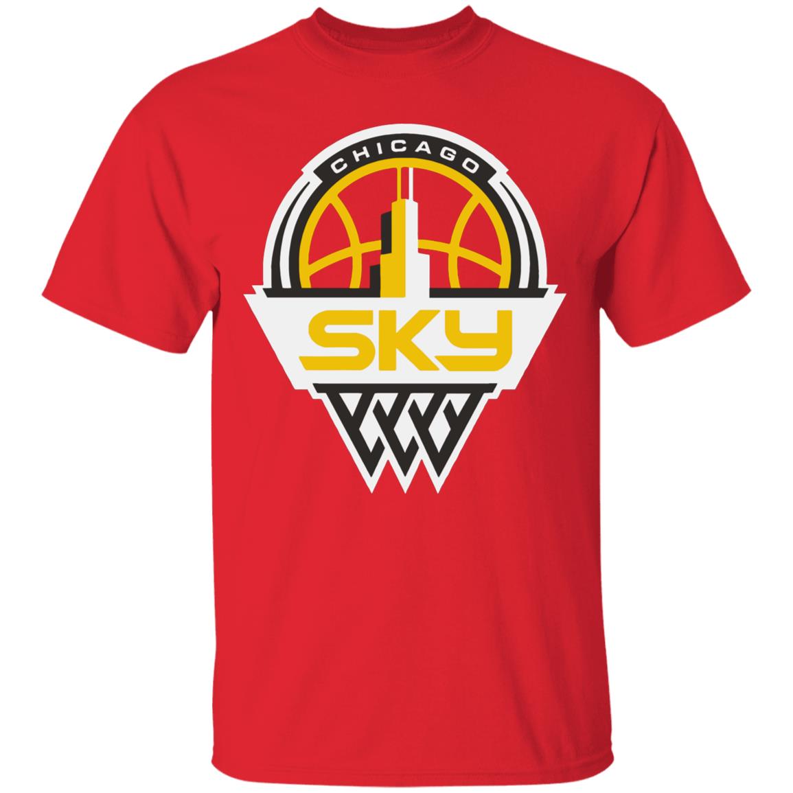 Youth Chicago Sky Fanatics Branded Light Blue Primary Logo Pullover Hoodie - Teechipus