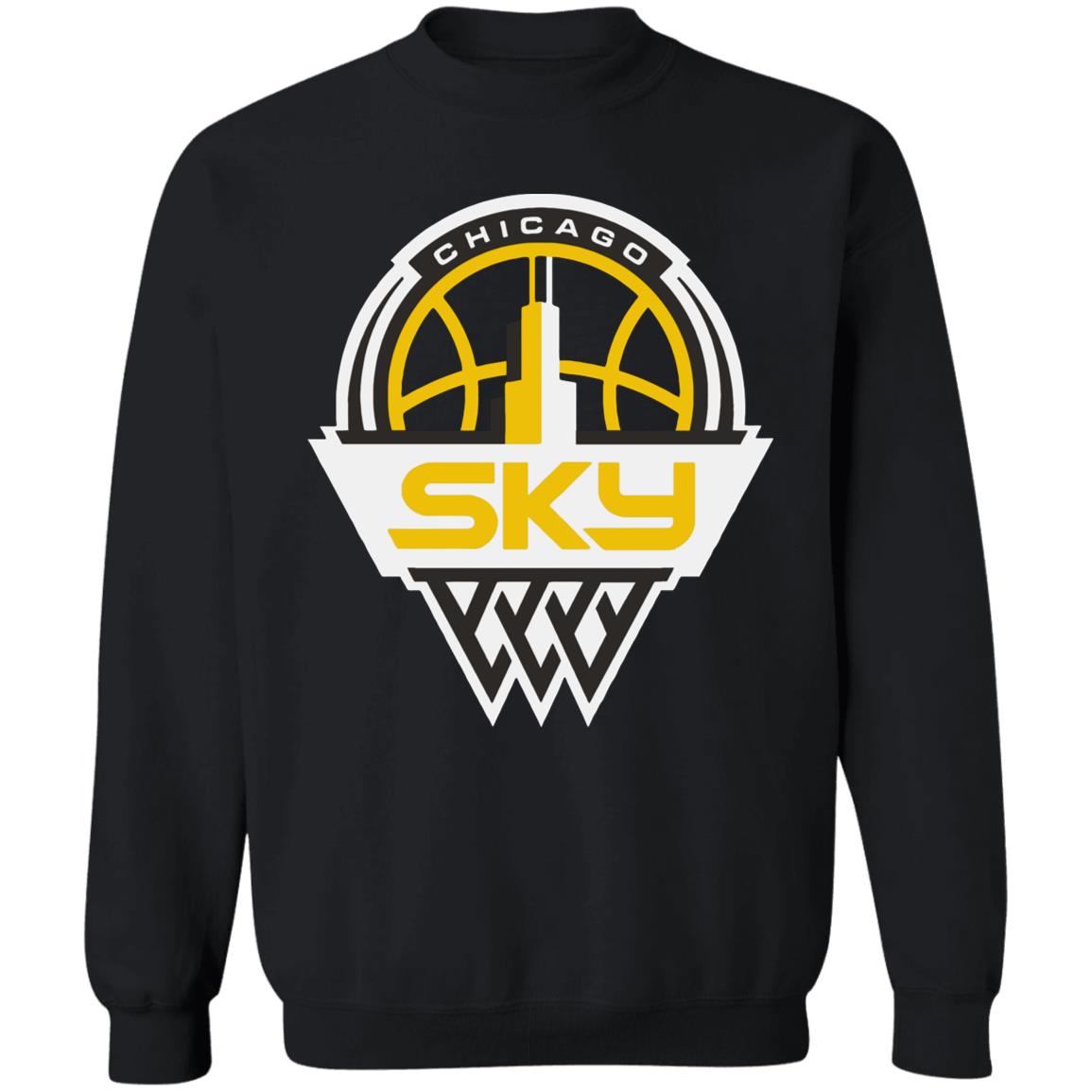 Youth Chicago Sky Fanatics Branded Light Blue Primary Logo Pullover Hoodie - Teechipus