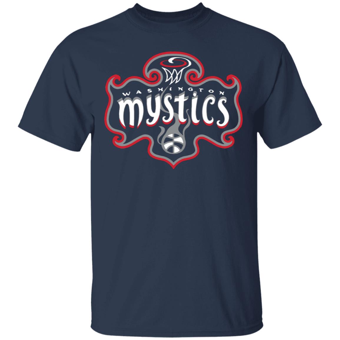 Youth Washington Mystics Fanatics Branded Navy Primary Logo Pullover Hoodie - Teechipus