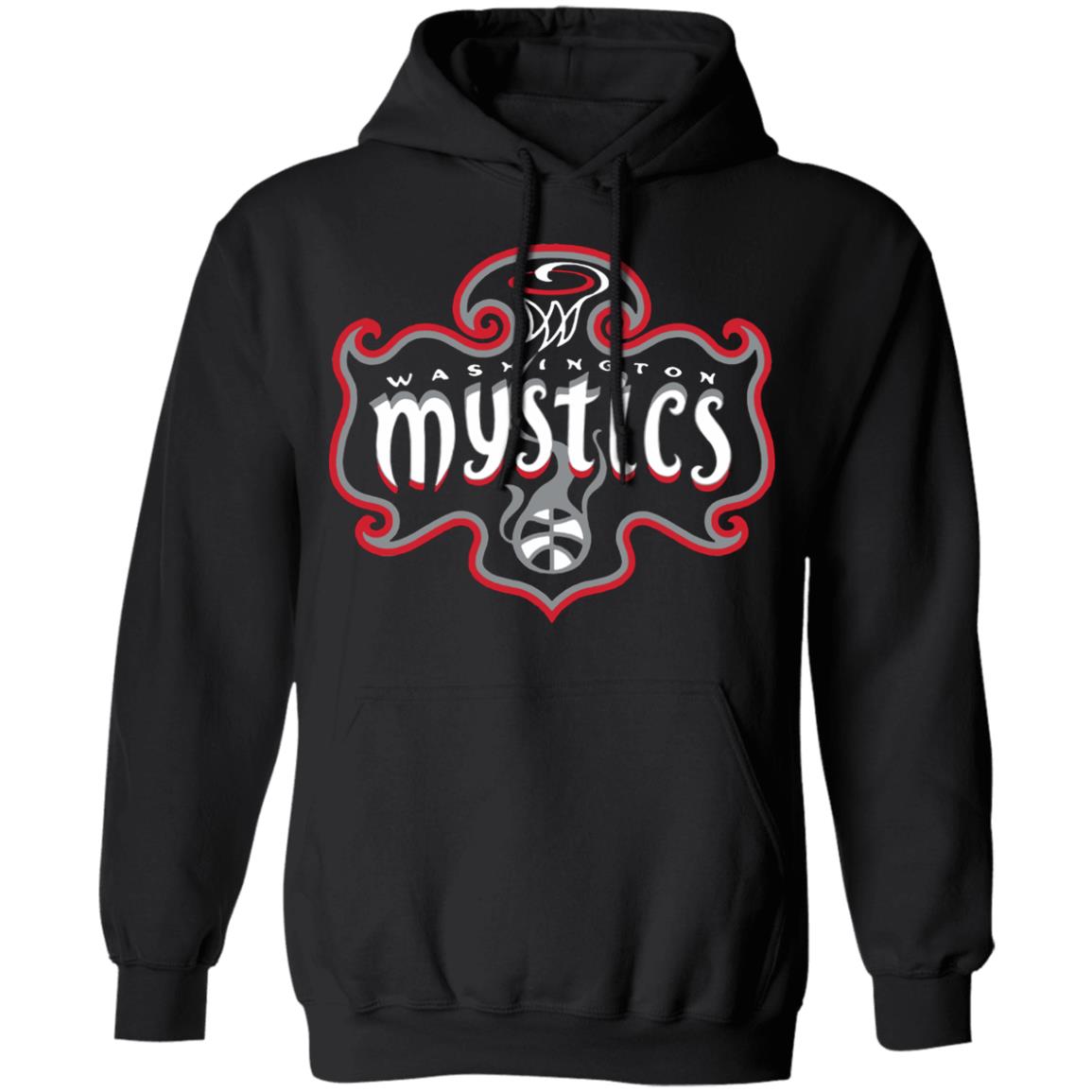 Youth Washington Mystics Fanatics Branded Navy Primary Logo Pullover Hoodie - Teechipus