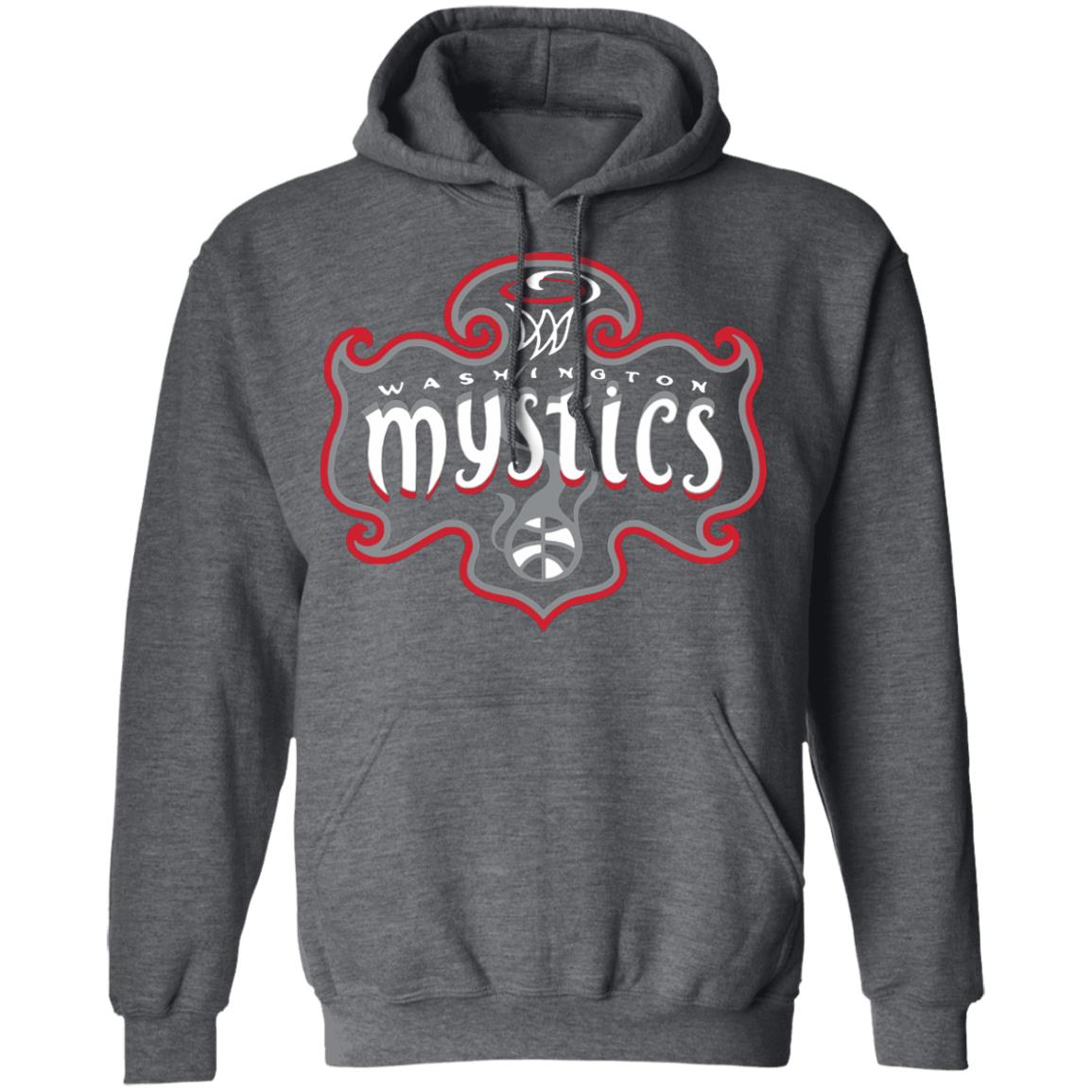 Youth Washington Mystics Fanatics Branded Navy Primary Logo Pullover Hoodie - Teechipus