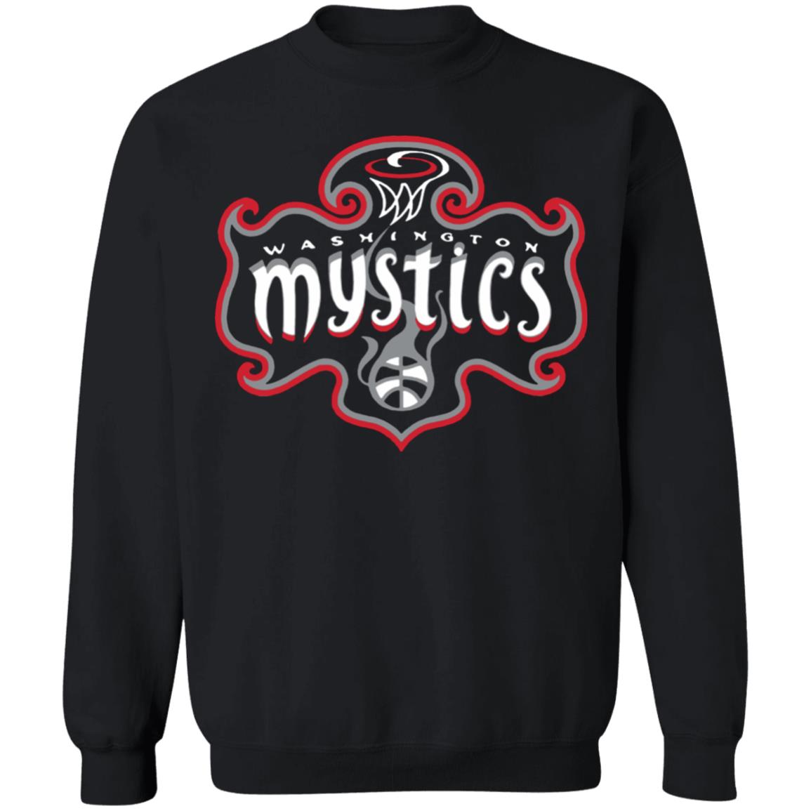 Youth Washington Mystics Fanatics Branded Navy Primary Logo Pullover Hoodie - Teechipus