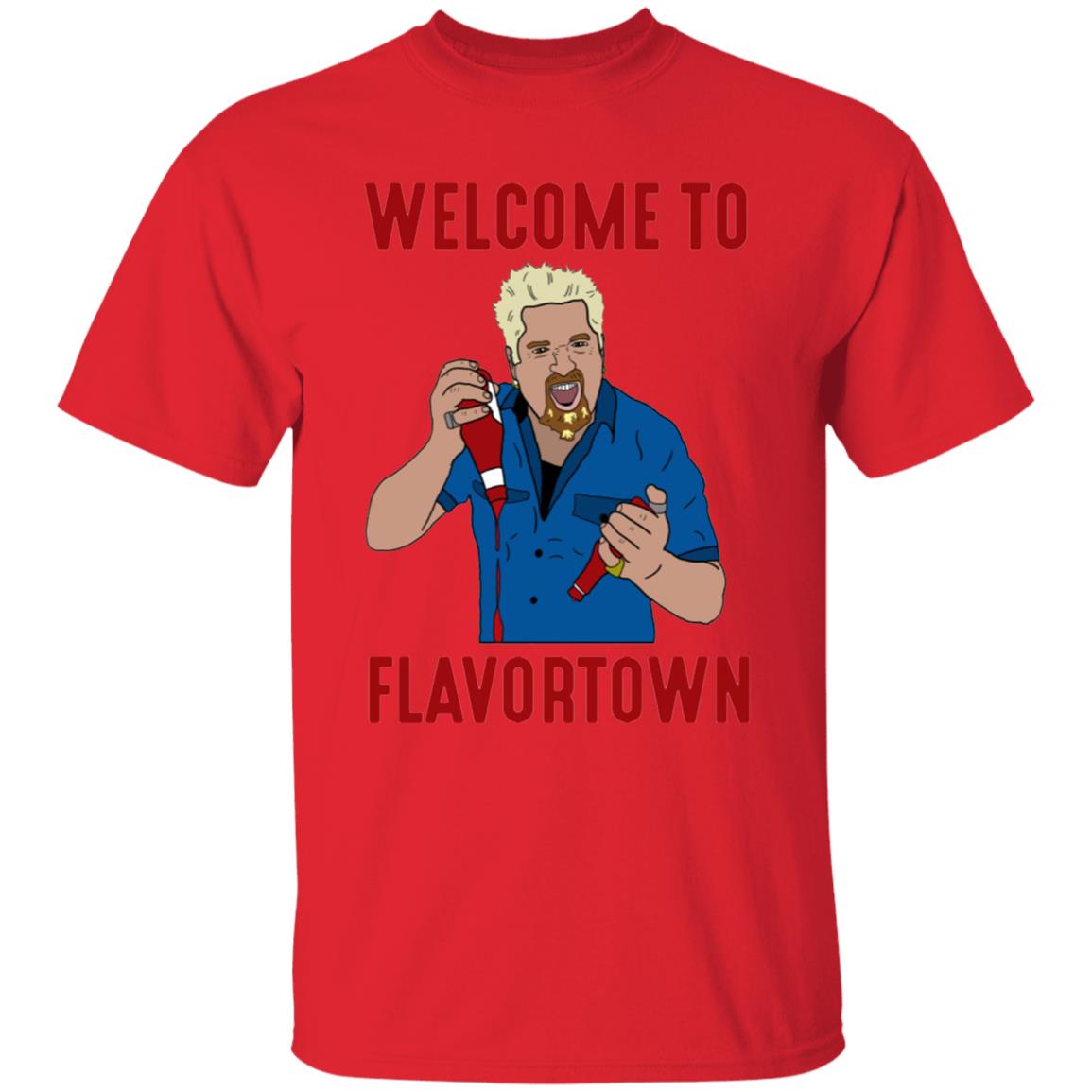 Guy Fieri Welcome To Flavortown Shirt - Teechipus