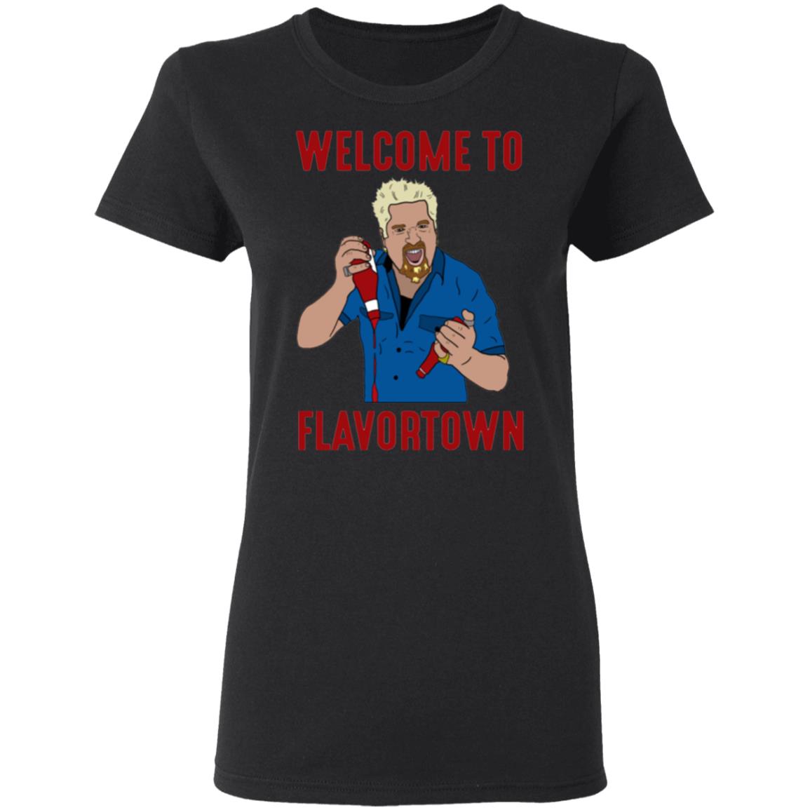 Guy Fieri Welcome To Flavortown Shirt - Teechipus