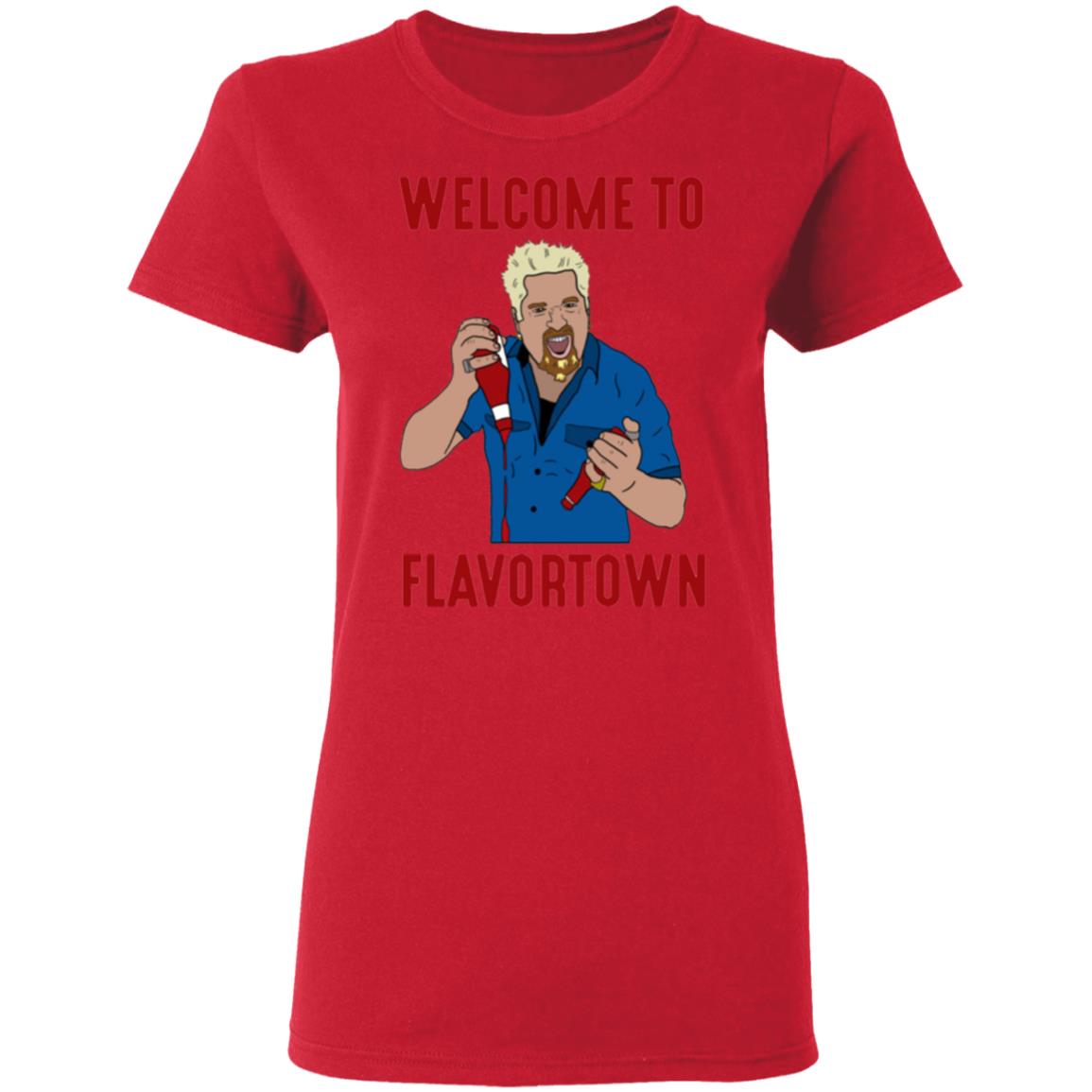 Guy Fieri Welcome To Flavortown Shirt - Teechipus