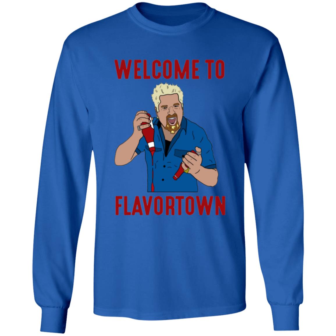 Guy Fieri Welcome To Flavortown Shirt - Teechipus