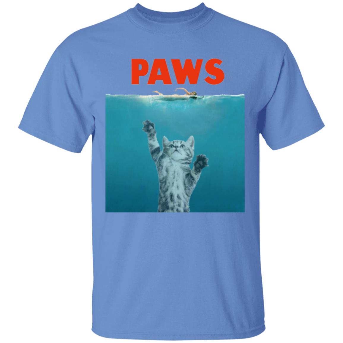 Paws Hoodie - Cat Kitten Meow Parody T Shirt Zipped Hoodie - Teechipus