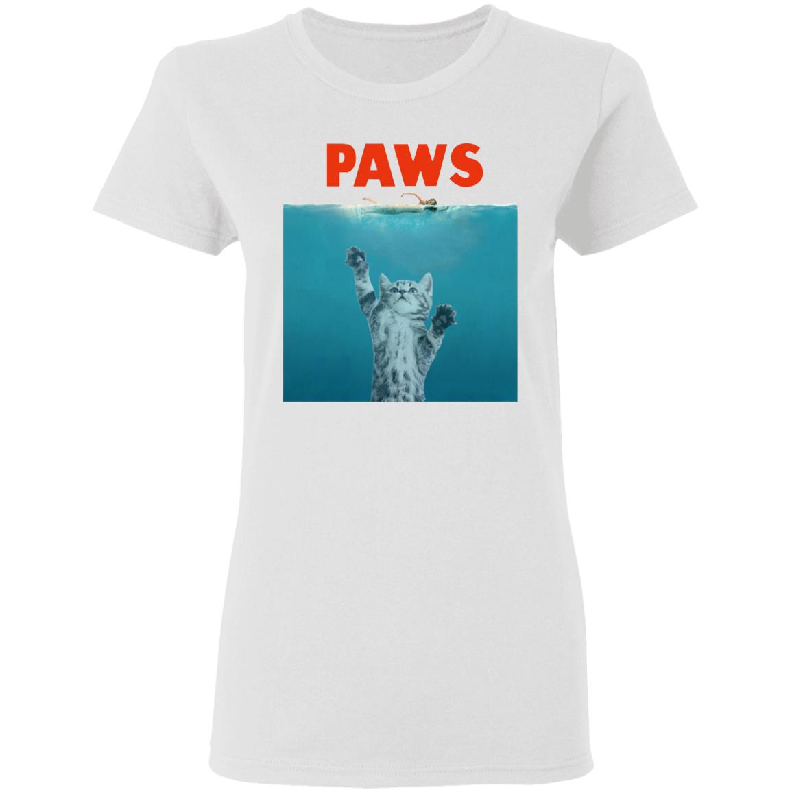 Paws Hoodie - Cat Kitten Meow Parody T Shirt Zipped Hoodie - Teechipus