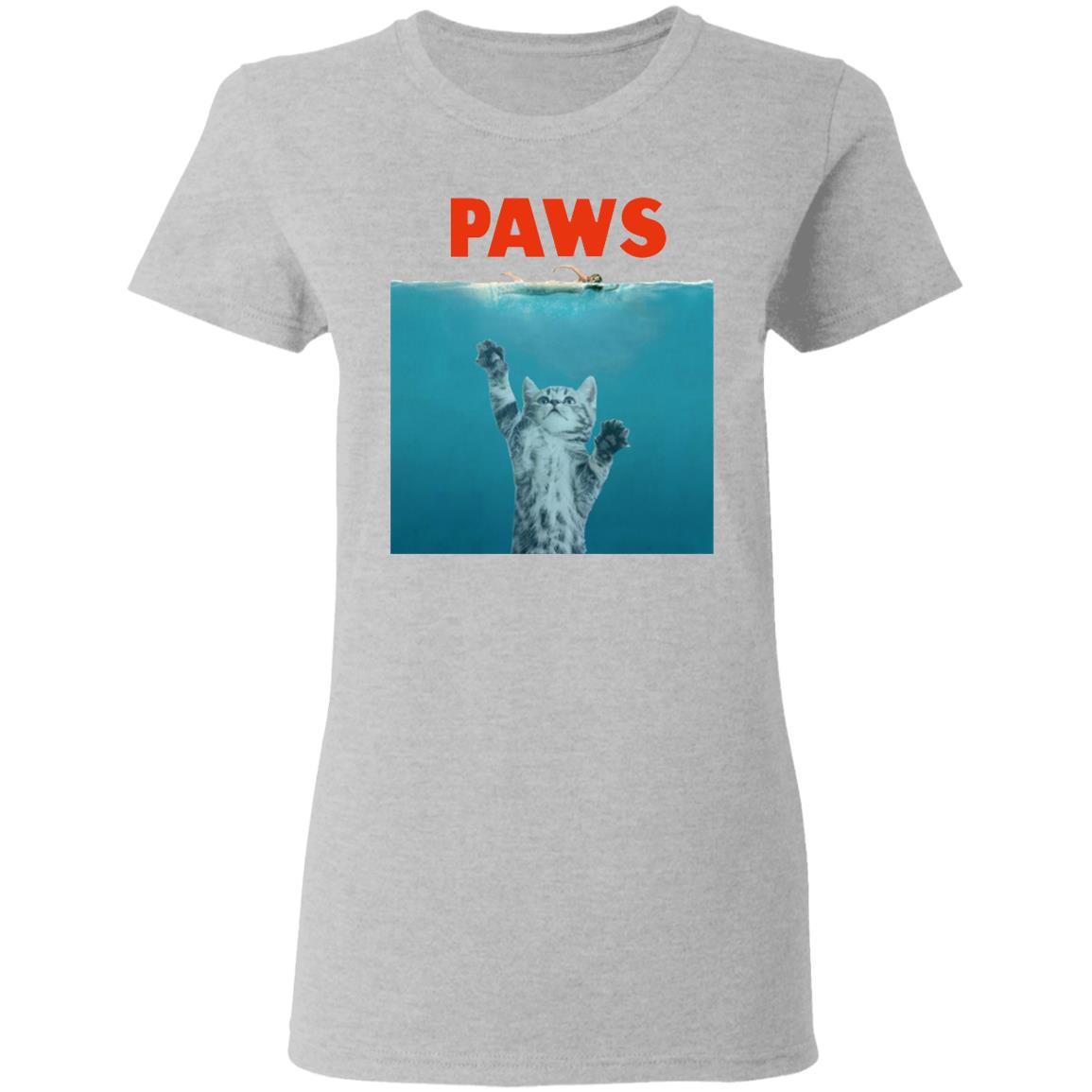 Paws Hoodie - Cat Kitten Meow Parody T Shirt Zipped Hoodie - Teechipus