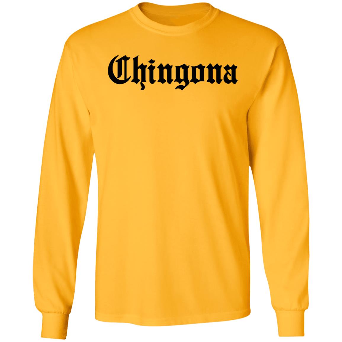 Chingona - Shirt Tshirt Mexican Mexico Hispanic Language English Font Intelligent Fearless Boss Clothing Womens Female Girl Latina Latino - Teechipus