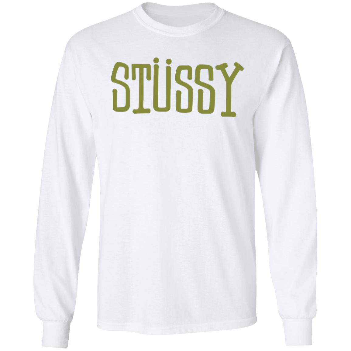 BLOCK TYPE CREW Stussy Crewneck Sweatshirt - Teechipus