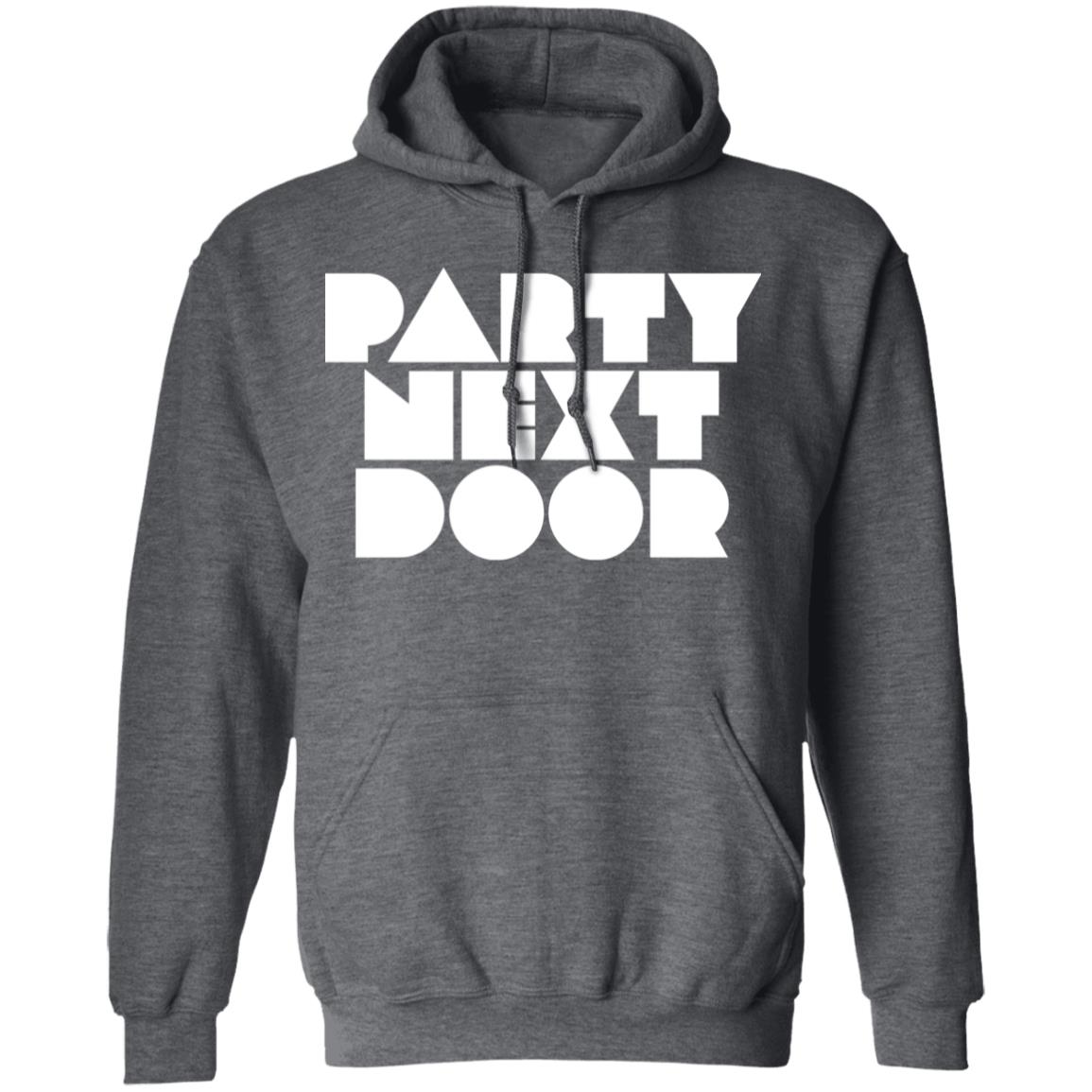 PARTYNEXTDOOR White Pullover Hoodie - Teechipus