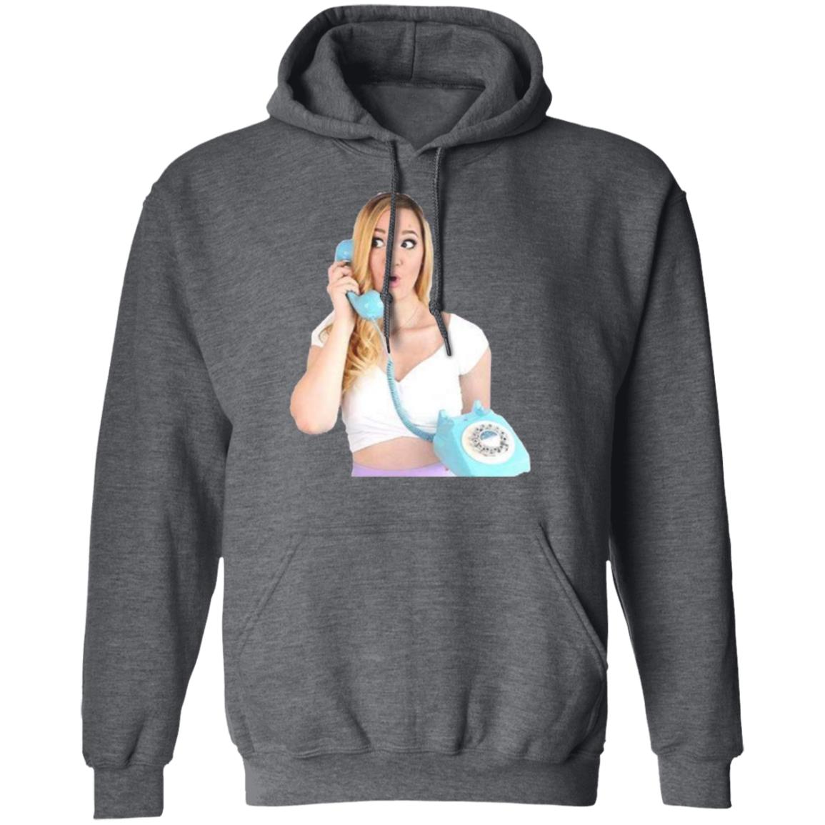 Alisha Marie On The Phone T Shirt - Teechipus