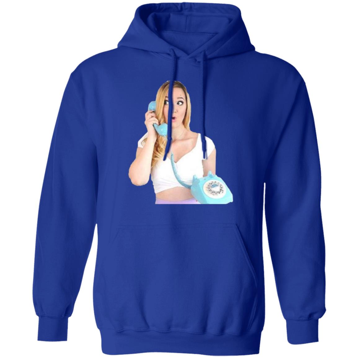 Alisha Marie On The Phone T Shirt - Teechipus