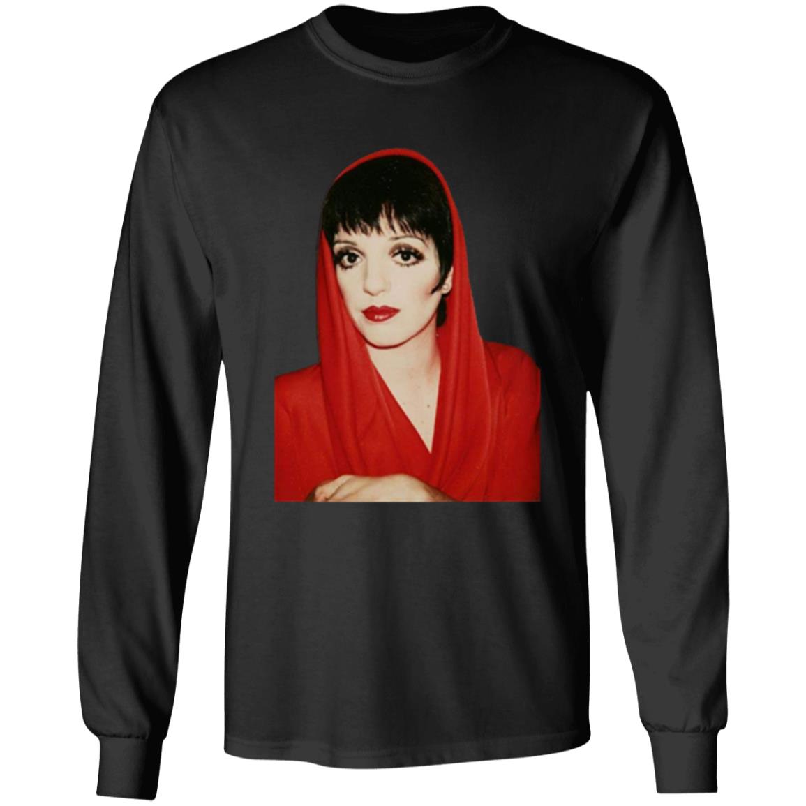 Liza Minnelli T Shirt Black Hoodie Sweatshirt - Teechipus