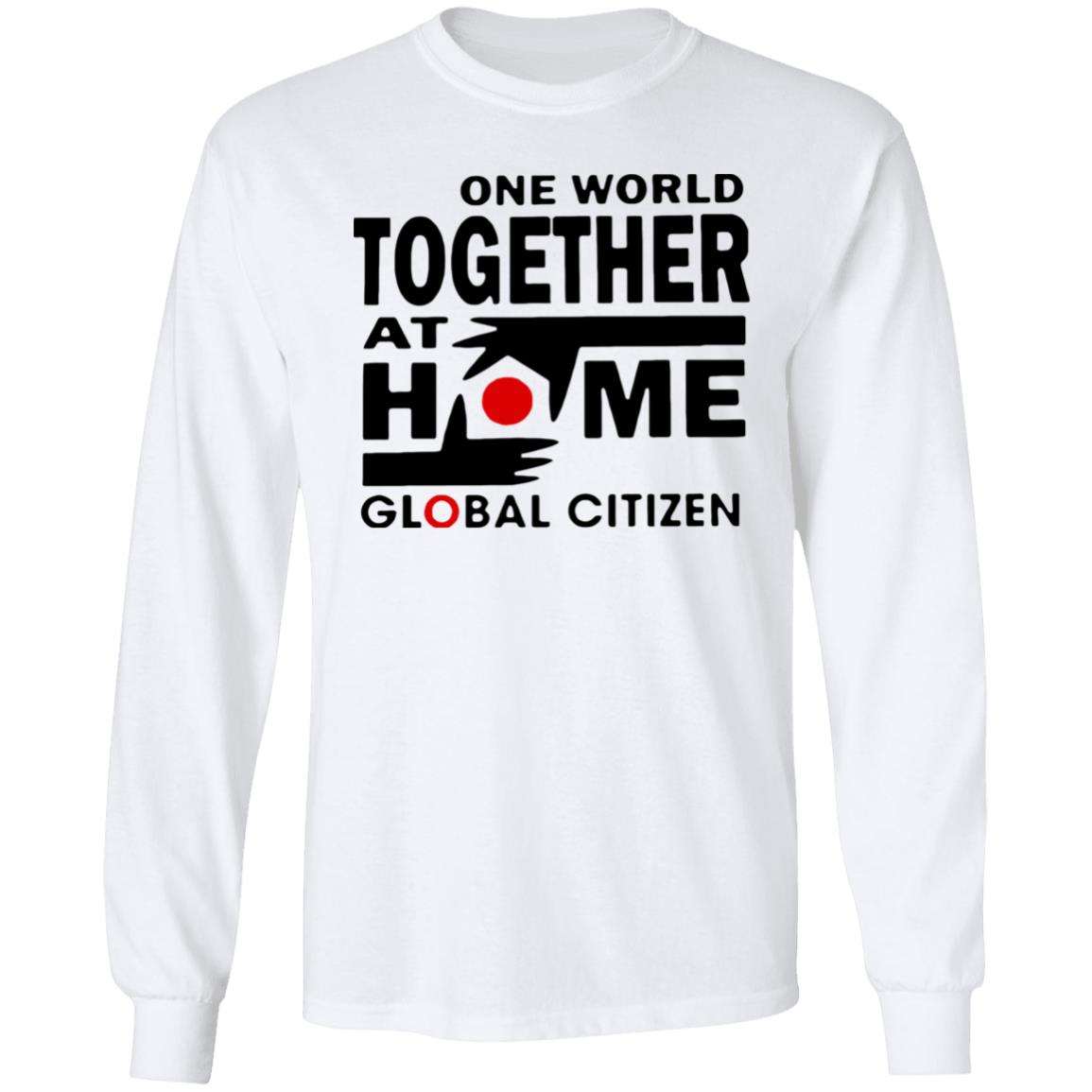 One World Together At Home Global Citizen T Shirt - Teechipus
