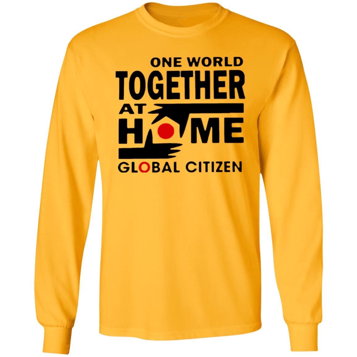One World Together At Home Global Citizen T Shirt - Teechipus