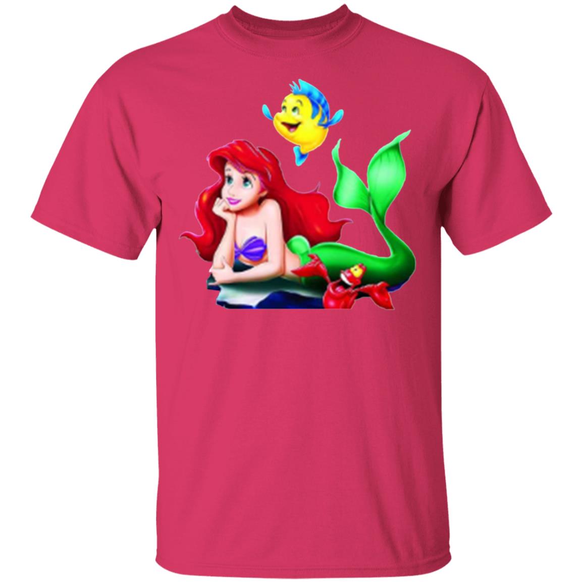 Ariel Little Mermaid T Shirt for men and women tshirt - Teechipus