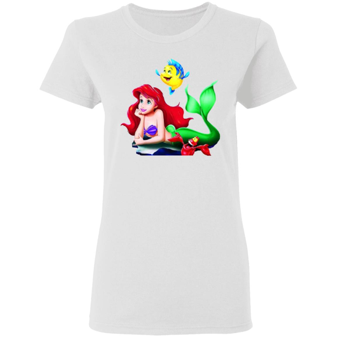Ariel Little Mermaid T Shirt for men and women tshirt - Teechipus