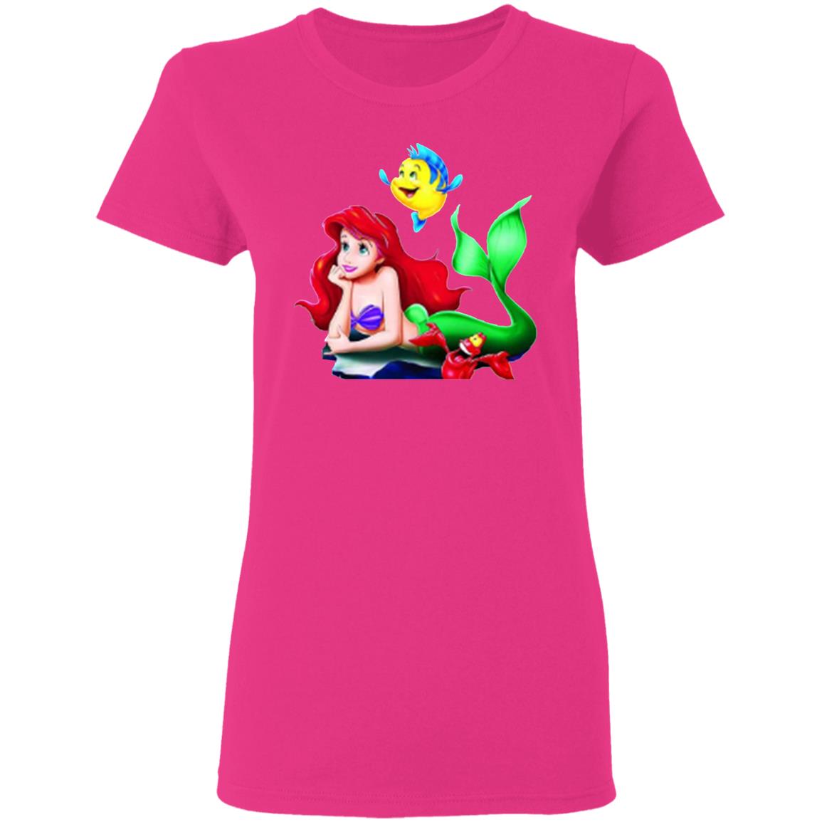 Ariel Little Mermaid T Shirt for men and women tshirt - Teechipus