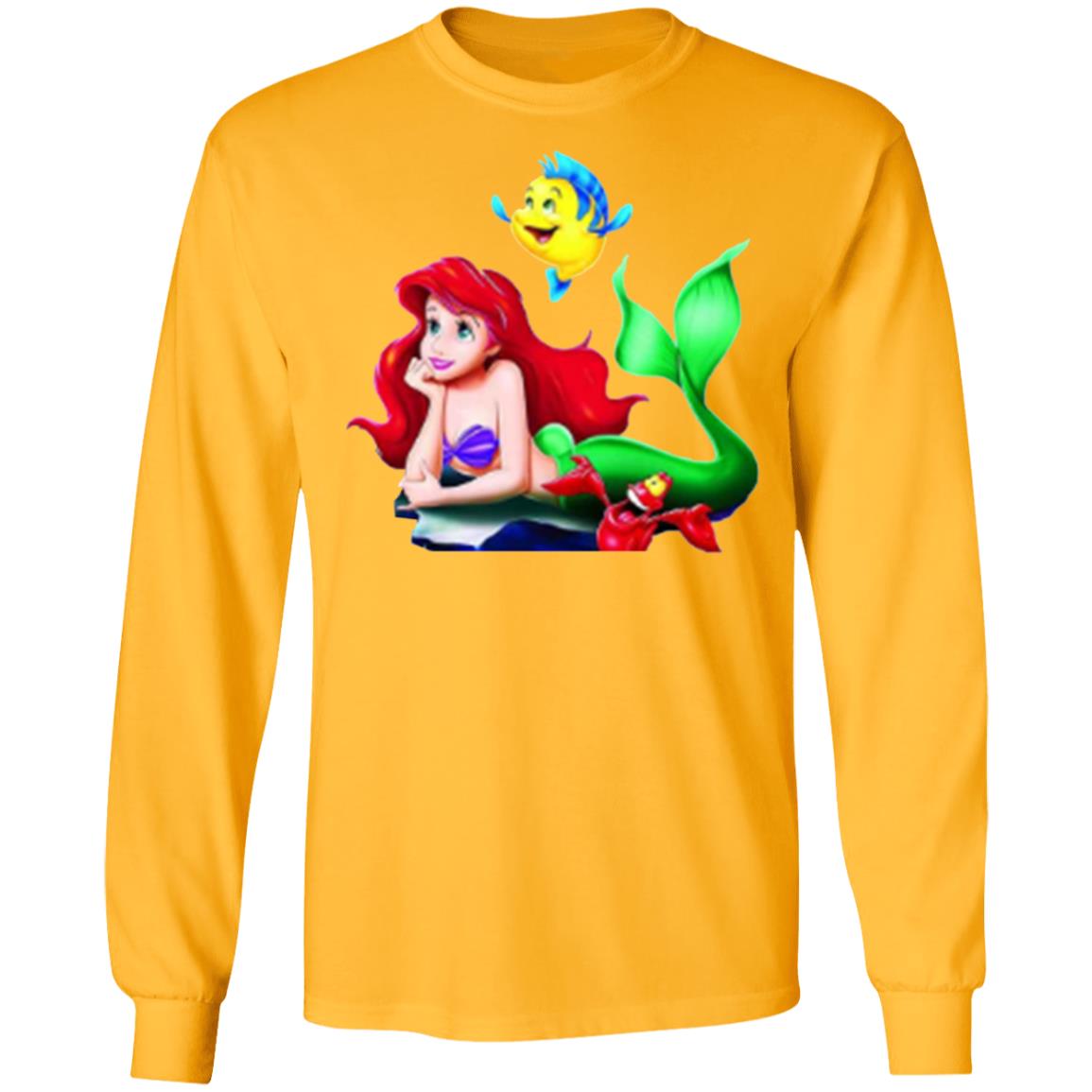 Ariel Little Mermaid T Shirt for men and women tshirt - Teechipus