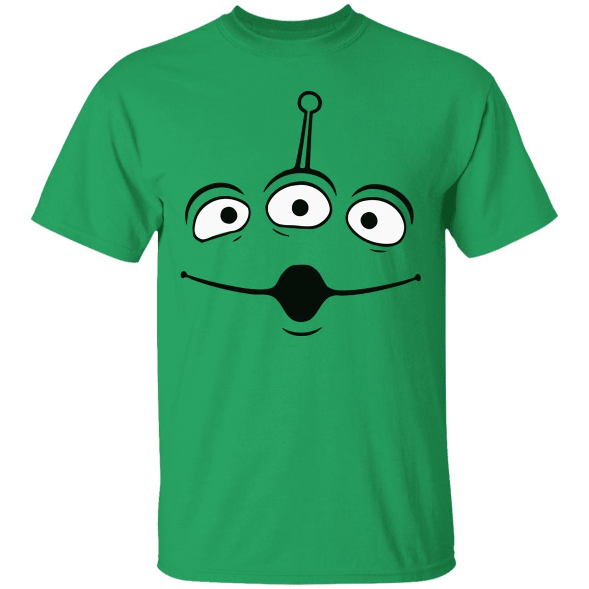 Disney Pixar Toy Story Alien Face Halloween Graphic T Shirt - Teechipus