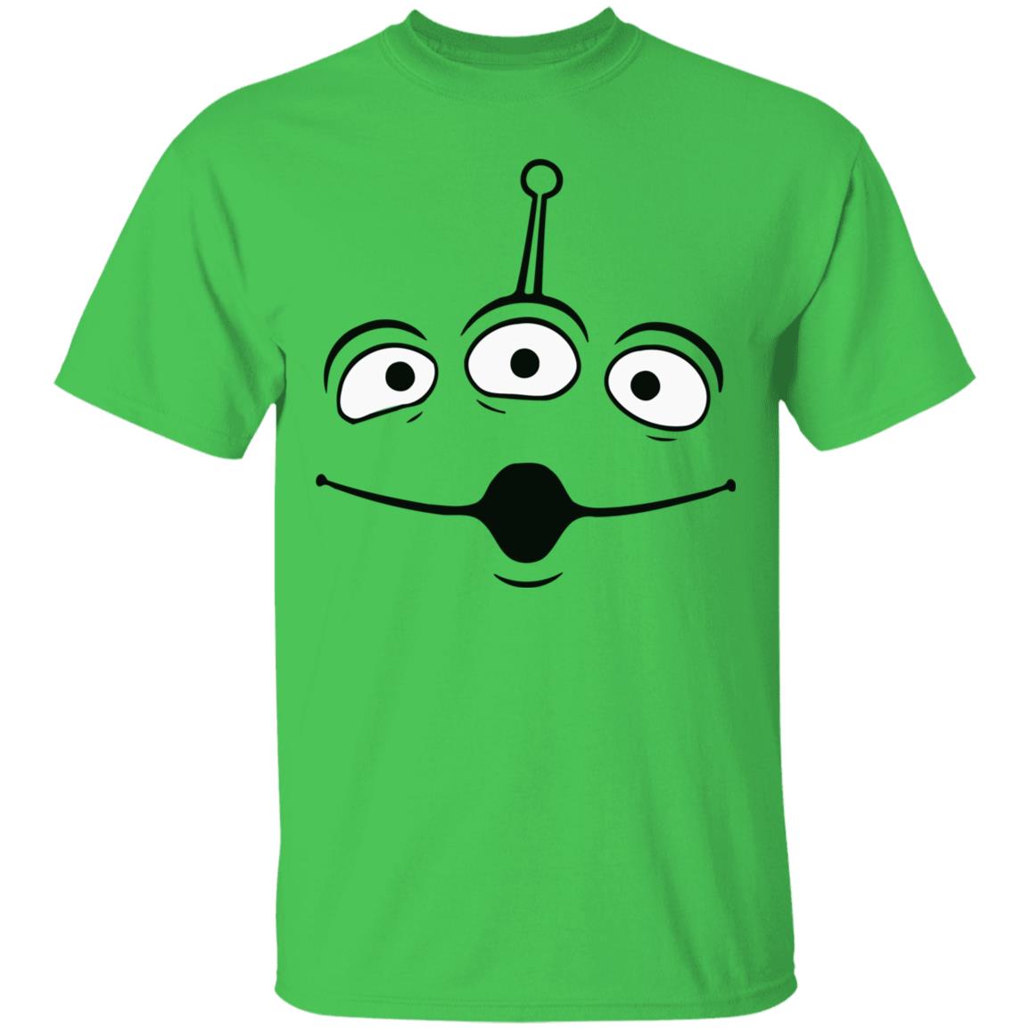 Disney Pixar Toy Story Alien Face Halloween Graphic T Shirt - Teechipus