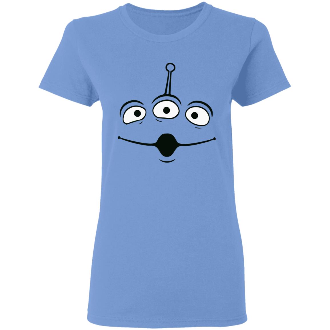 Disney Pixar Toy Story Alien Face Halloween Graphic T Shirt - Teechipus