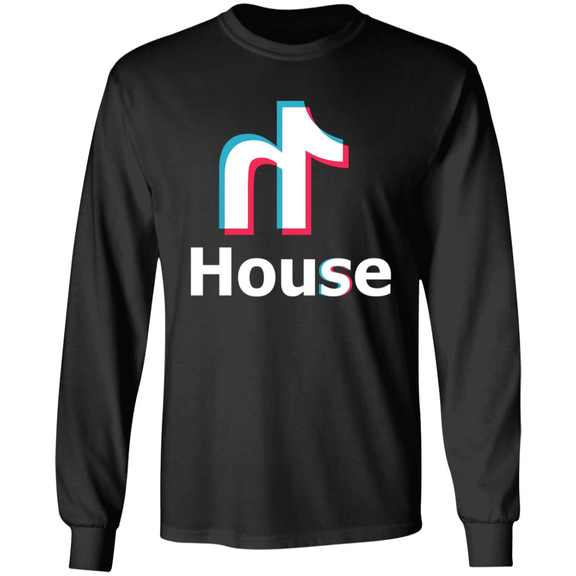 Hype house tiktok TShirt Black Hoodie Sweatshirt - Teechipus