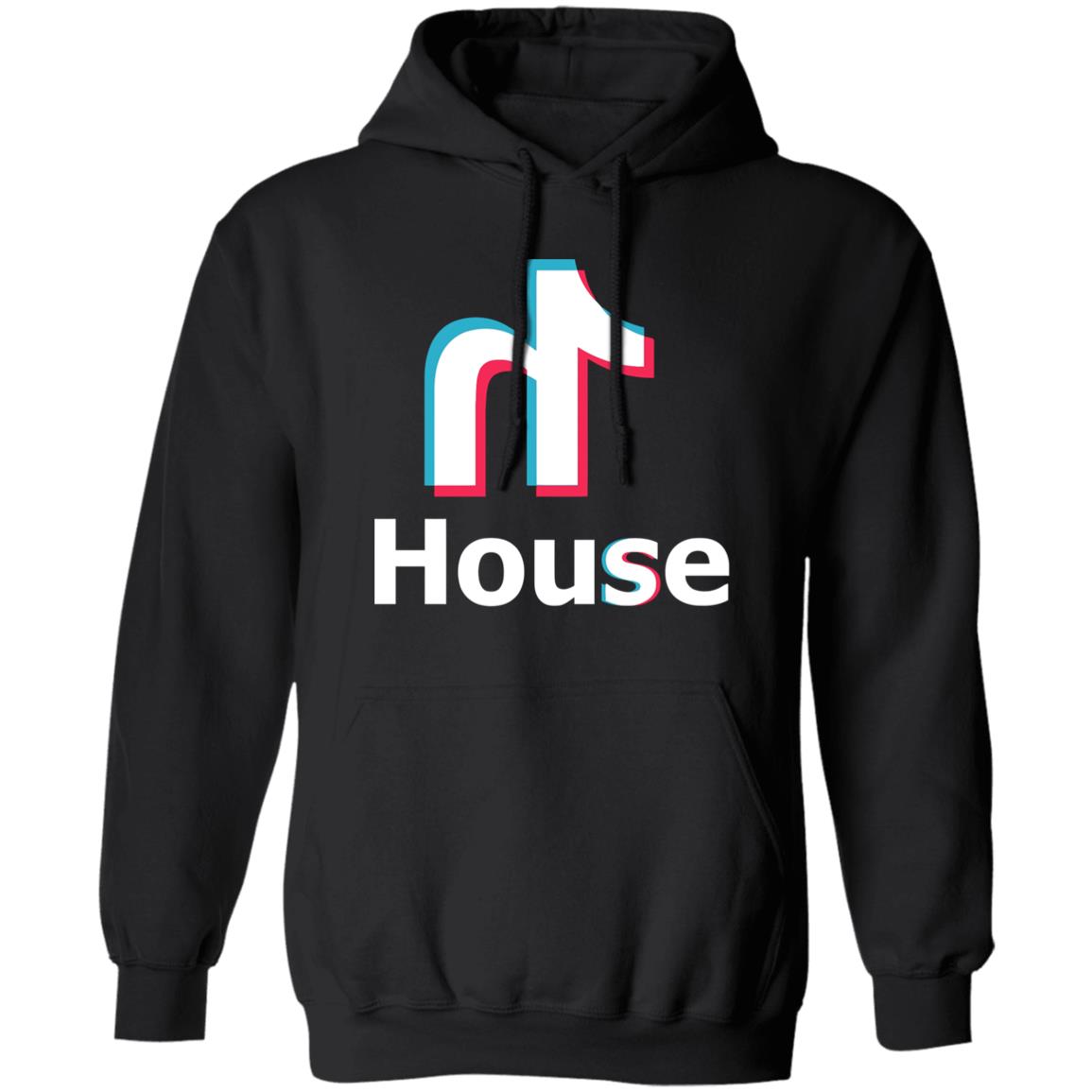 Hype house tiktok TShirt Black Hoodie Sweatshirt - Teechipus