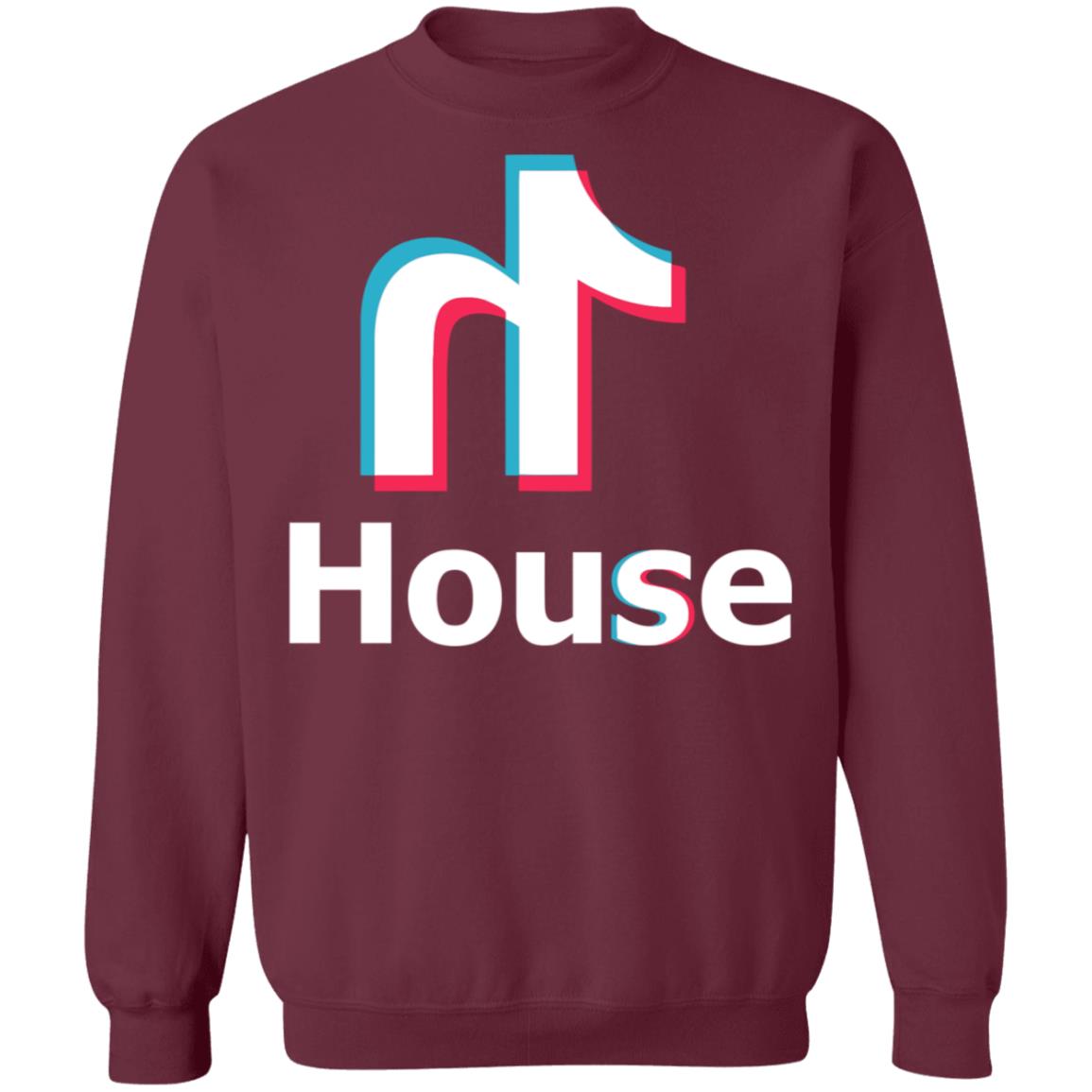Hype house tiktok TShirt Black Hoodie Sweatshirt - Teechipus