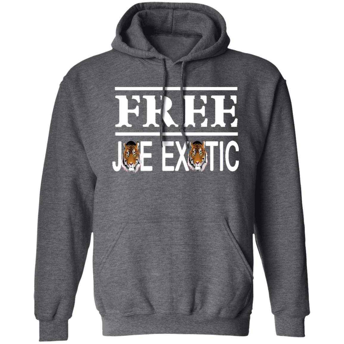 Free Joe Exotic Hoodie Long Sleeve T Shirt - Teechipus
