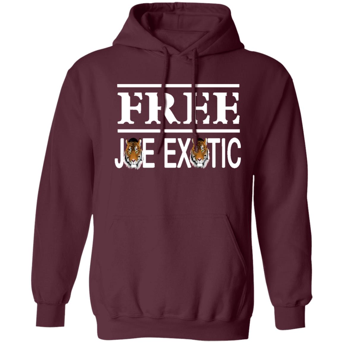Free Joe Exotic Hoodie Long Sleeve T Shirt - Teechipus