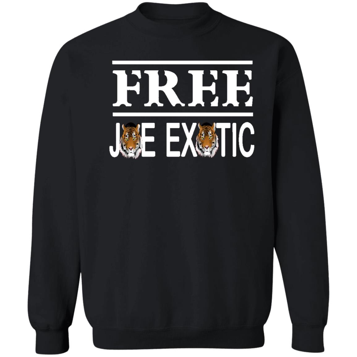 Free Joe Exotic Hoodie Long Sleeve T Shirt - Teechipus