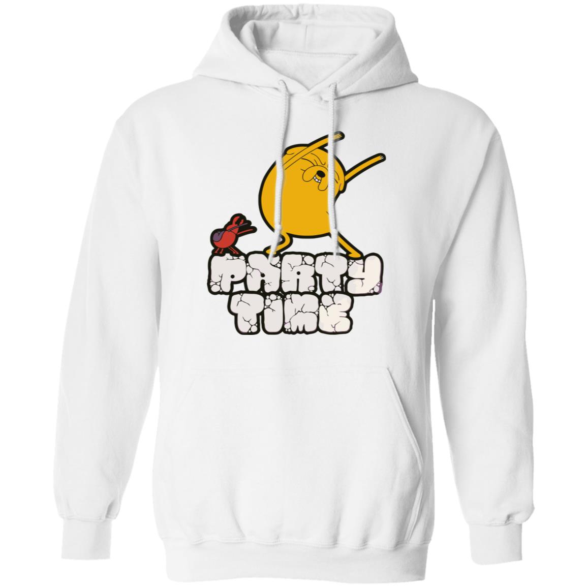 party time jake shirt white hoodie sweatshirt - Teechipus