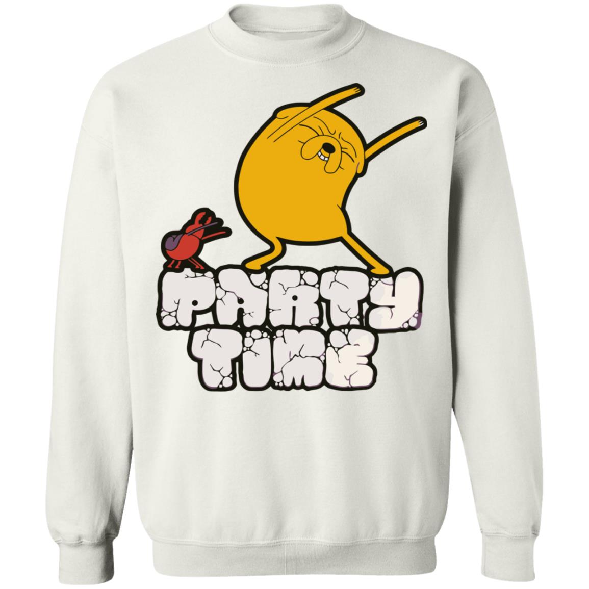 party time jake shirt white hoodie sweatshirt - Teechipus
