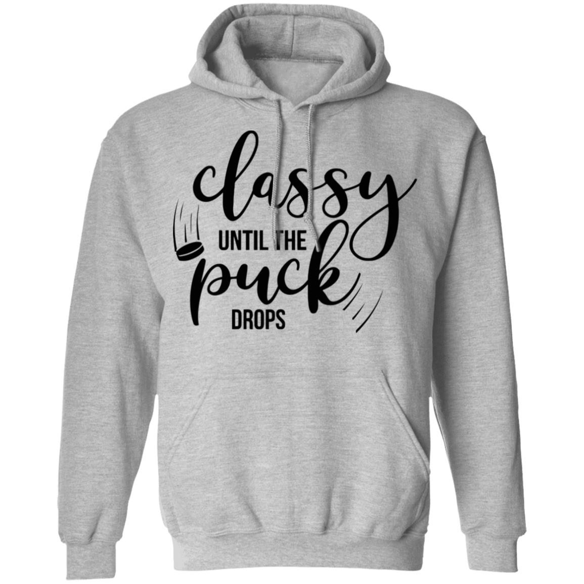 drop the puck shirt white hoodie sweatshirt - Teechipus