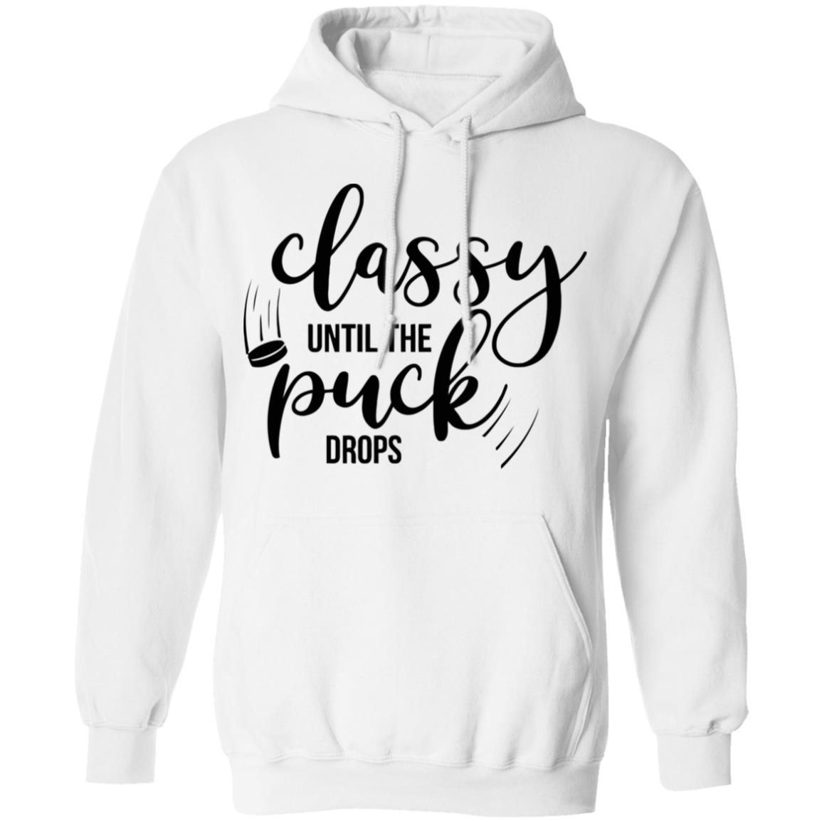 drop the puck shirt white hoodie sweatshirt - Teechipus