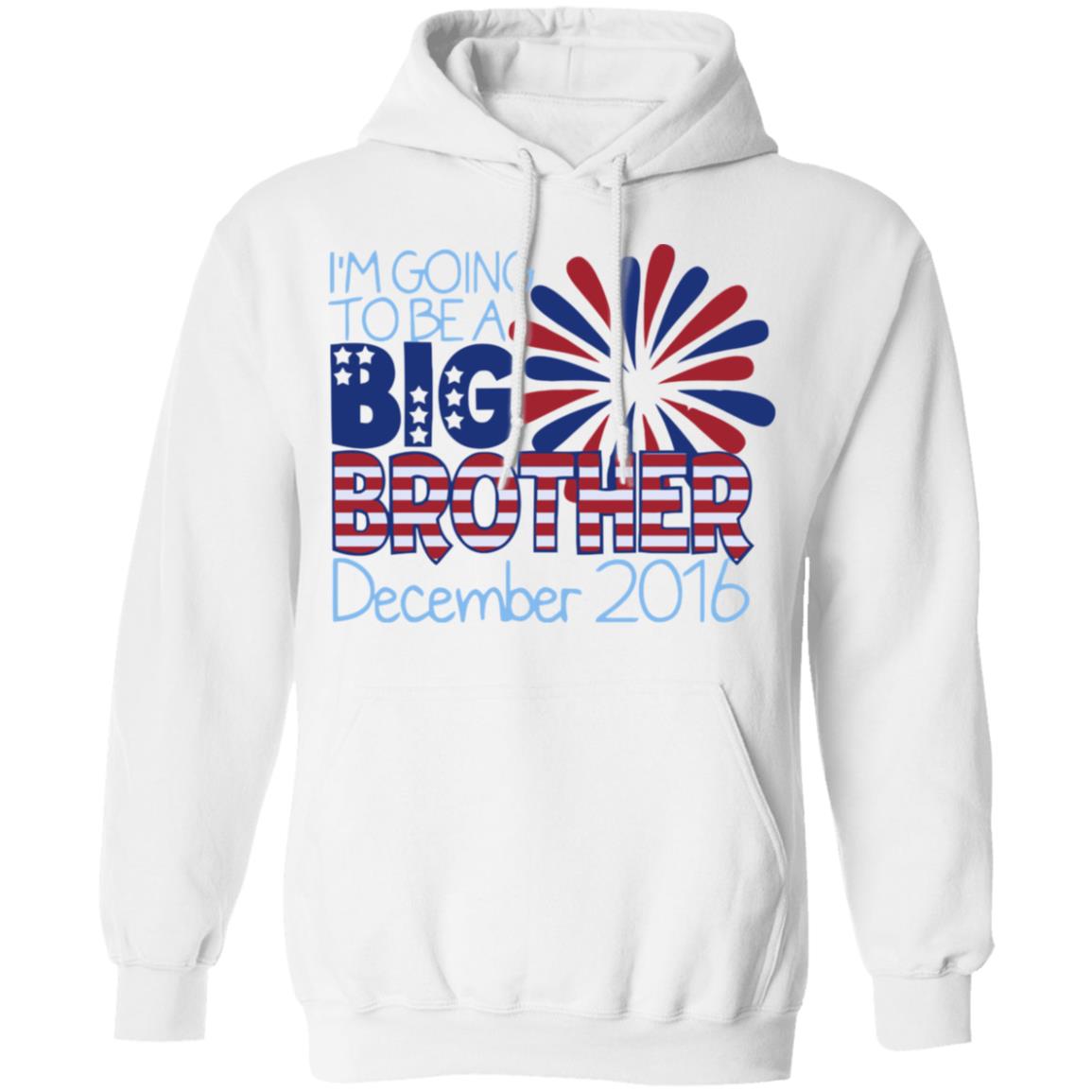 Boys 4th of december Outfit shirt white hoodie - Teechipus