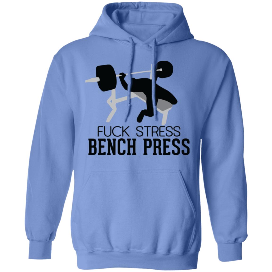 bench press shirt white hoodie sweatshirt - Teechipus